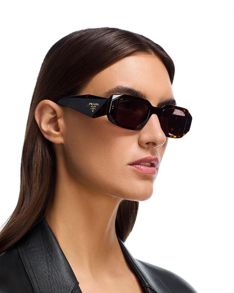 Prada Symbole Rectangular Sunglasses, 49mm - Accessories - Free Prada Symbole Rectangular Sunglasses, 49mm - Accessories - Free