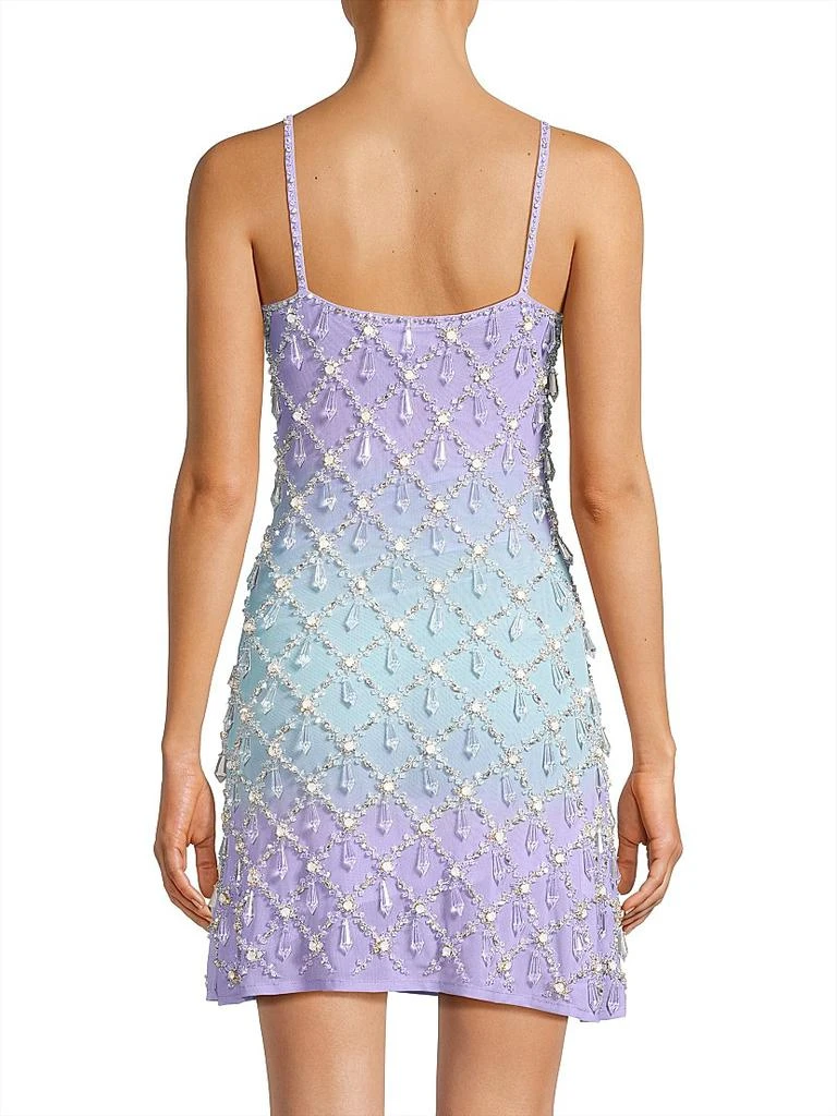 Arabella Beaded Ombr Minidress  On Sale Now with Up to 63% Off | Discover  Exclusive Deals & Savings at BeyondStyle  Authentic Oceanus  contemporary|mini-length|print|dresses|sleeveless|a-line|women-owned or  founded|beaded|Women's|women's apparel ...