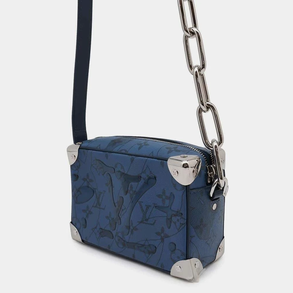 Louis Vuitton Louis Vuitton Blue Monogram Aqua Garden Mini Soft Trunk Bag 3