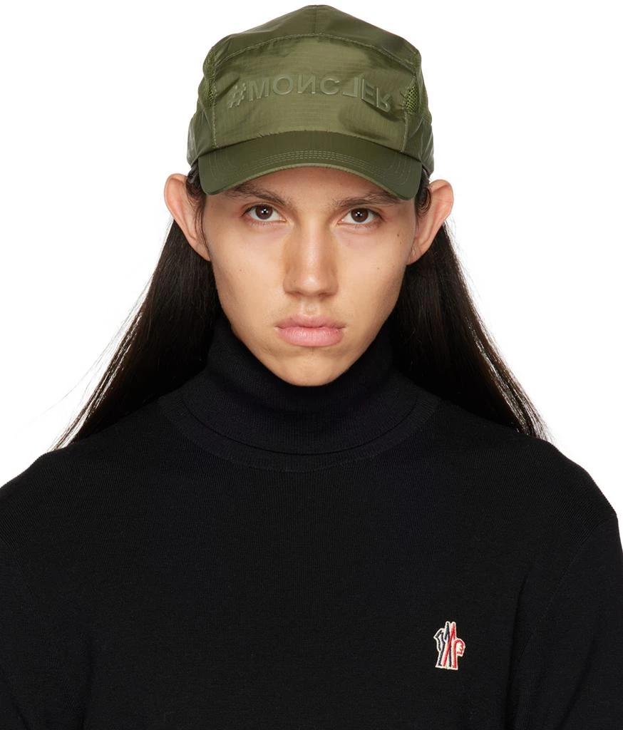 Moncler Khaki Bonded Cap 1