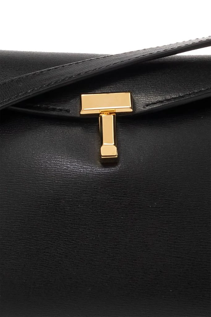 Totême Totême T-Lock Foldover Top Clutch Bag 5