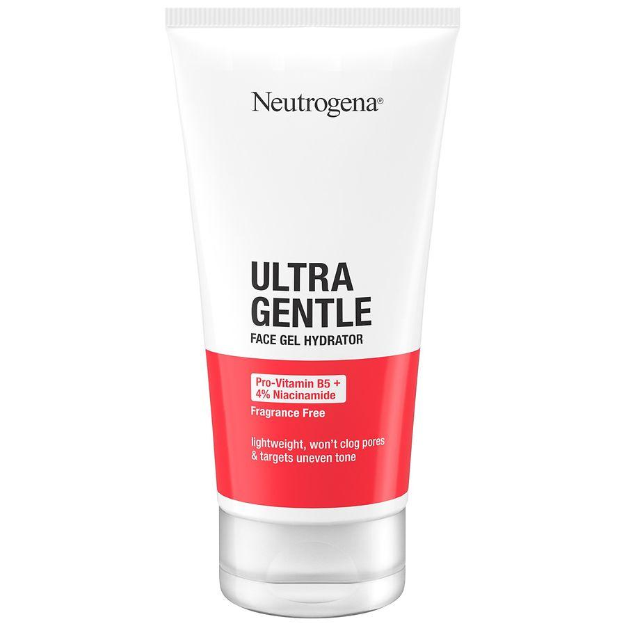 Neutrogena Ultra Gentle Face Gel Hydrator, Pro-Vitamin B5 + 4% Niacinamide