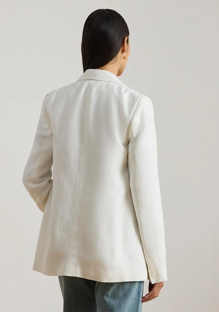 Ralph Lauren Double-Breasted Linen-Blend Twill Blazer 2