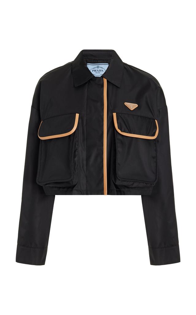 Prada Panama Cotton Blouson Jacket - Jackets - Free Shipping Prada Panama Cotton Blouson Jacket - Jackets - Free Shipping