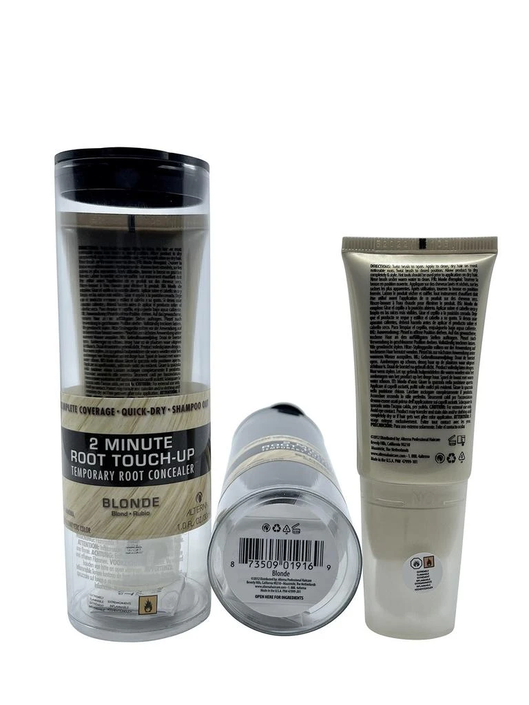 ALTERNA Stylist 2 Minute Root Touch Up Temporary Root Concealer Blonde 1 OZ 2 pk 3