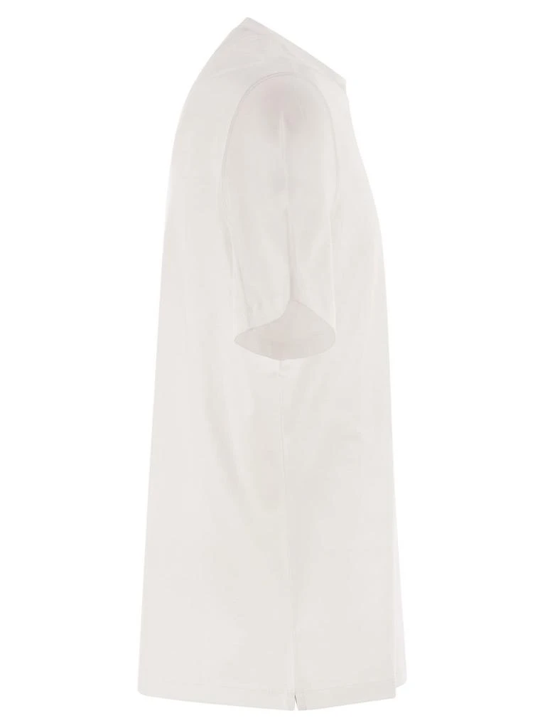 Brunello Cucinelli Brunello Cucinelli Logo Printed Crewneck T-Shirt 3