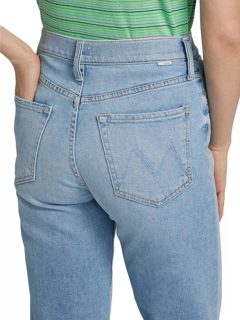 MOTHER The Rambler High-Rise Stretch Wide-Leg Jeans 6