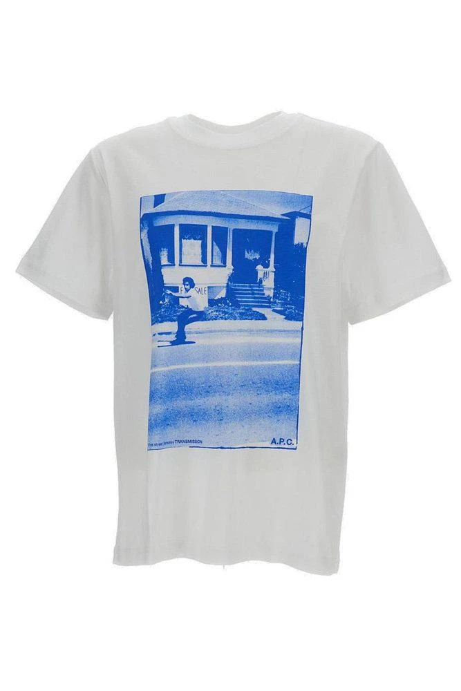 A.P.C. A.P.C. Graphic-Print Crewneck T-Shirt