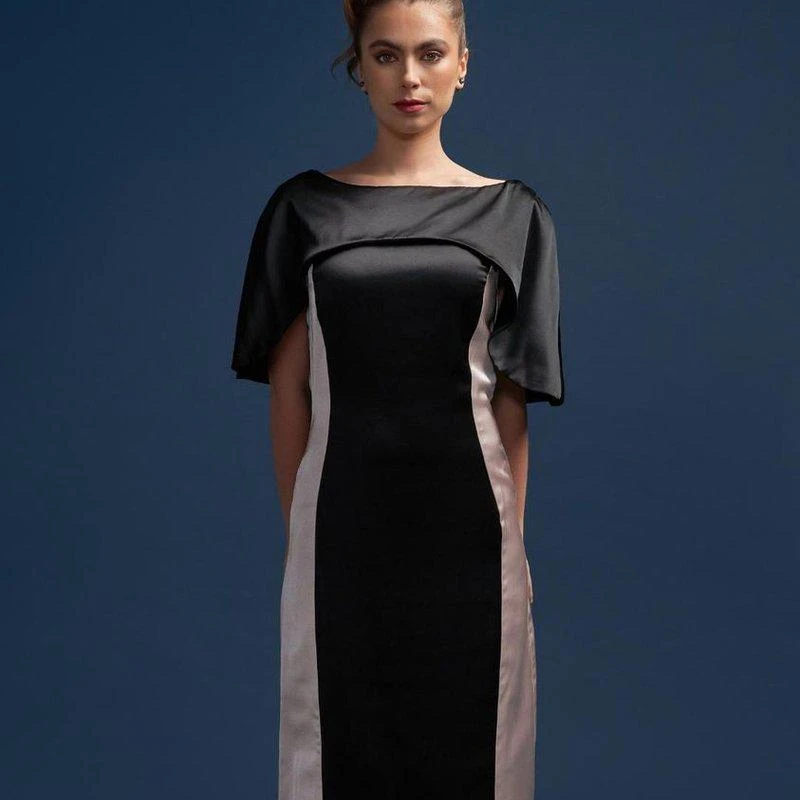 Deer You Audrey Adoring Silhouette Cape Dress AU 4 2