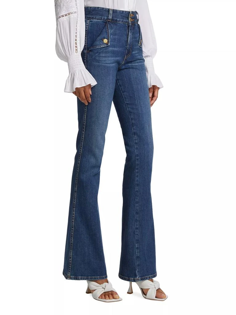 Ramy Brook Mase Sailor Flare Jeans 4