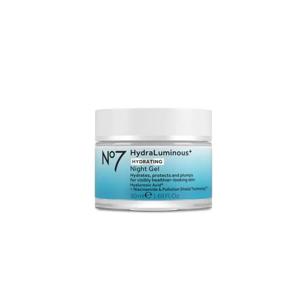 No7 HydraLuminous+ Night Gel 50ml 8