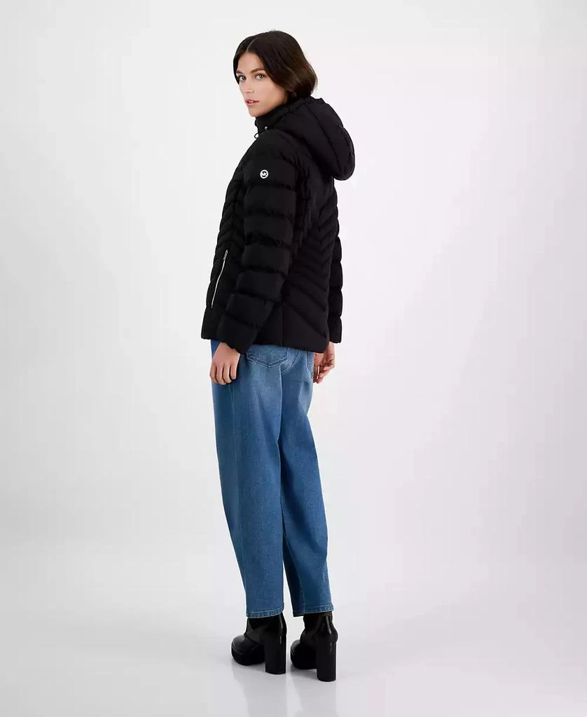 Michael Kors Women's Hooded Packable Down Puffer Coat, Created for Macy's 2