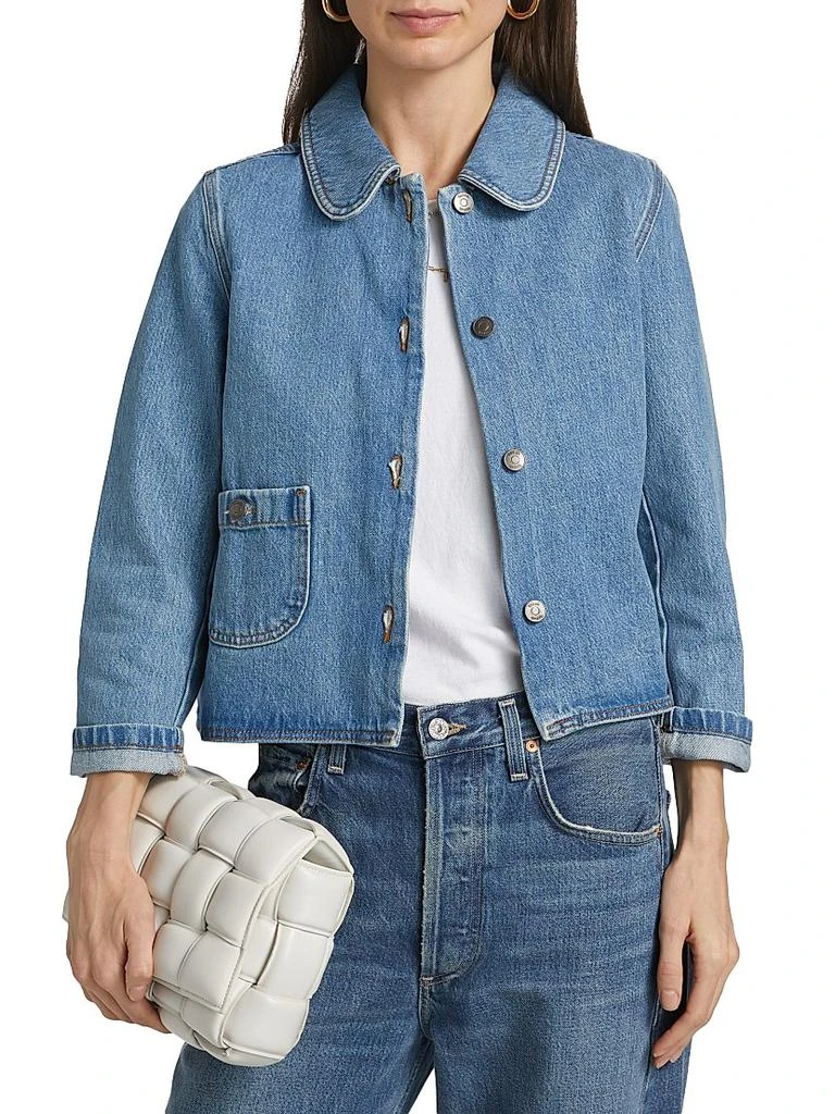 ba&sh Tiny Denim Jacket 3