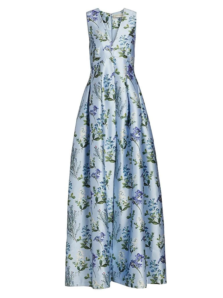 Sachin & Babi Brooke Floral Ballgown 1