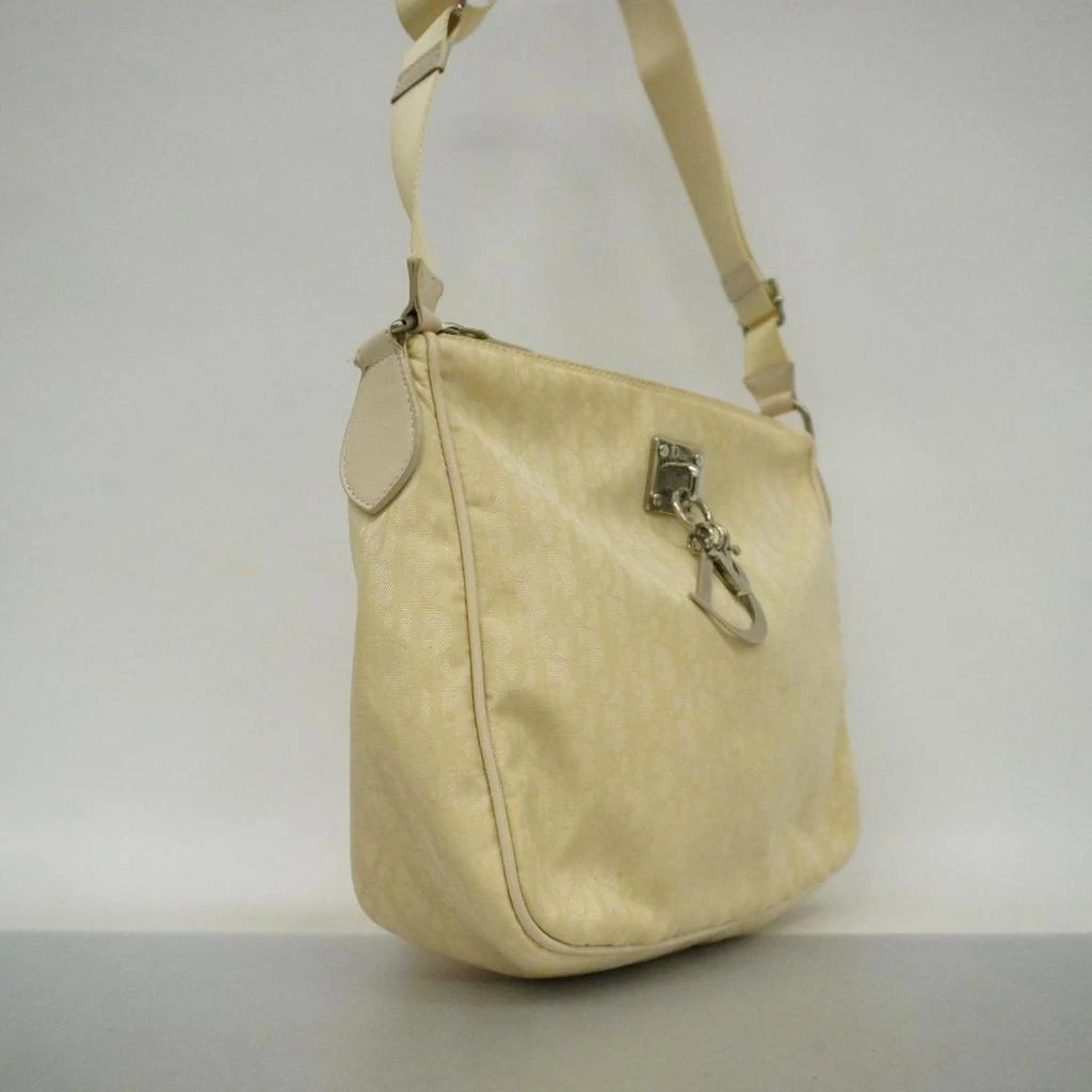 Dior Dior Trotter  Canvas Shoulder Bag (Pre-Owned) 4