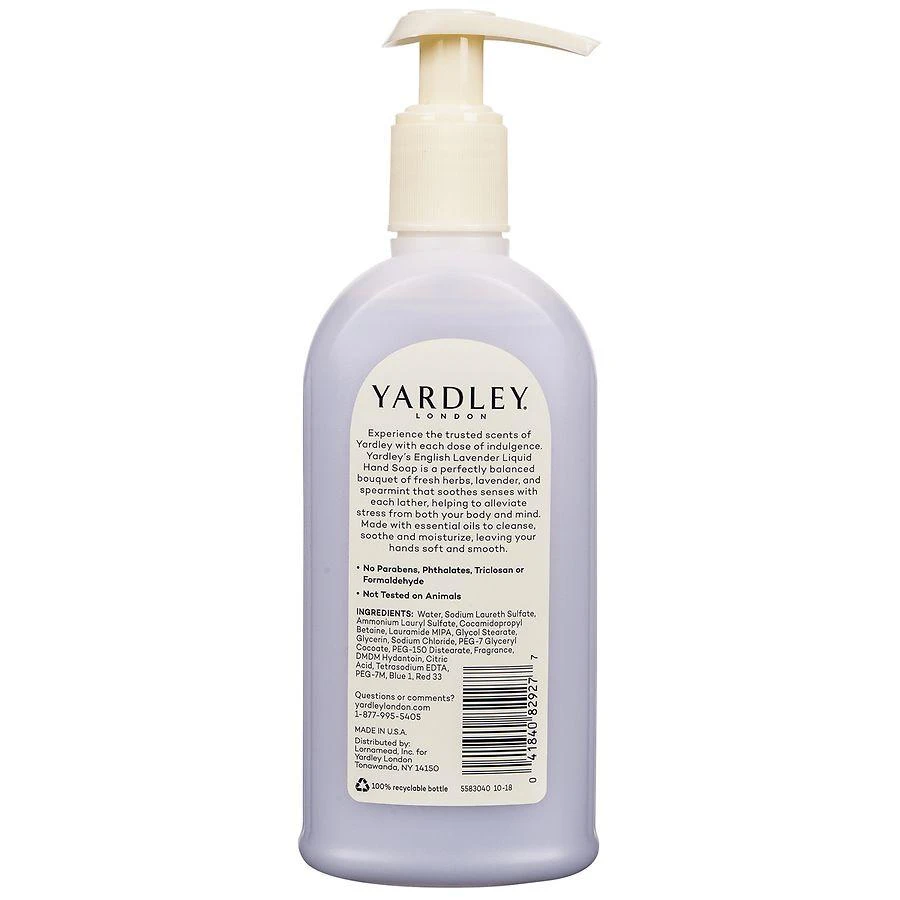 Yardley of London Luxurious Hand Soap English Lavender 2