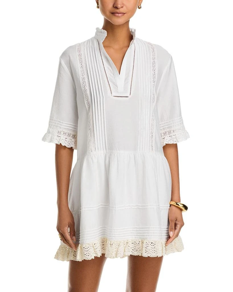 AQUA Cotton Mini Dress - Exclusive 2