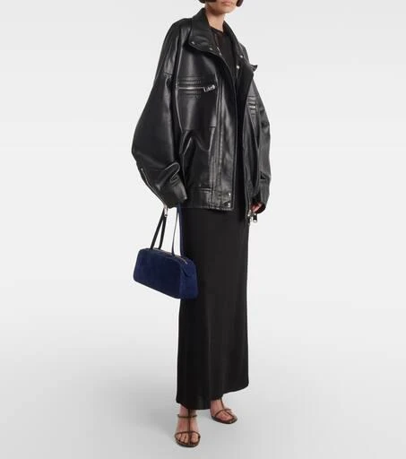 Khaite Simona suede shoulder bag 5