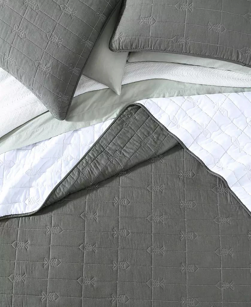 Eddie Bauer Troutdale Solid 4-Pc. Quilt Set 5