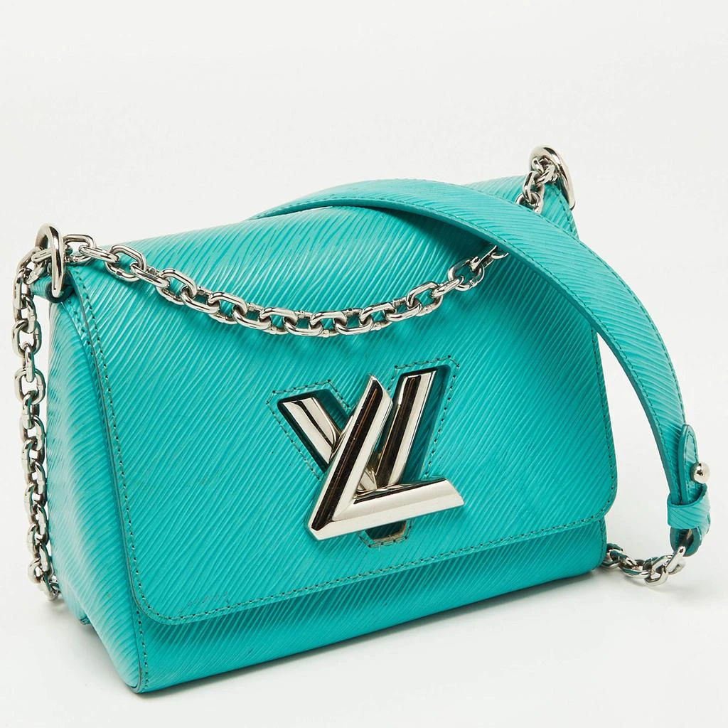 Louis Vuitton Louis Vuitton Turquoise Epi Leather Twist PM Bag 3