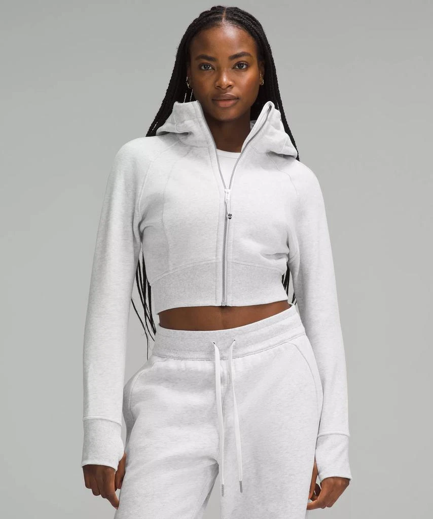 lululemon Scuba Full-Zip Cropped Hoodie 9