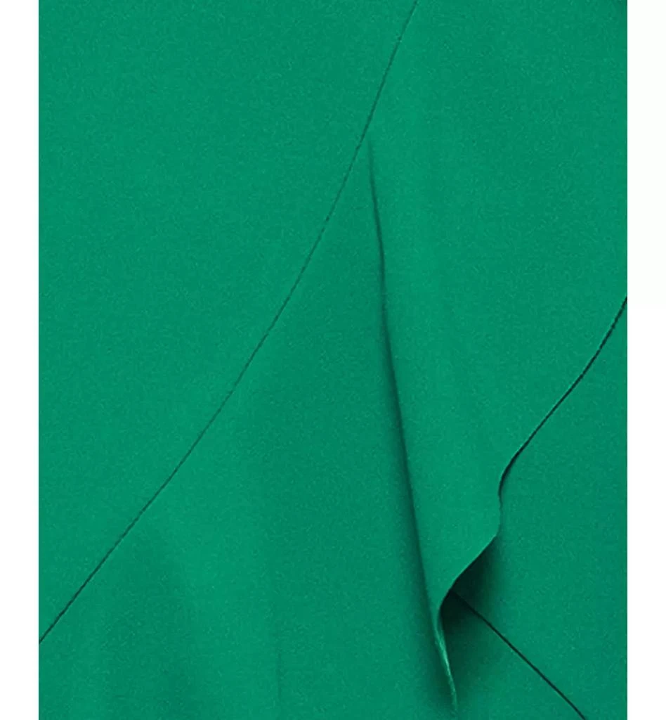 XSCAPE Petite Asymmetrical One-Shoulder Ruffled Midi Dress 4