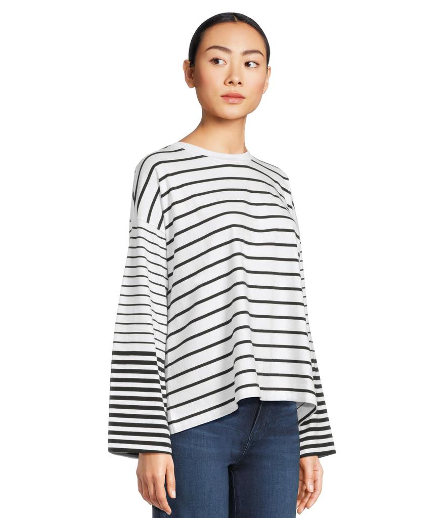 Madewell Easy Long Sleeve Tee Stripe