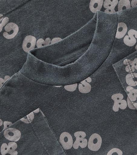 BOBO CHOSES Logo cotton jersey T-shirt