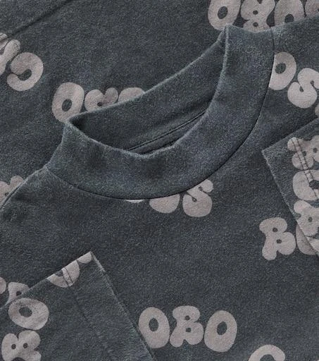 BOBO CHOSES Logo cotton jersey T-shirt 2