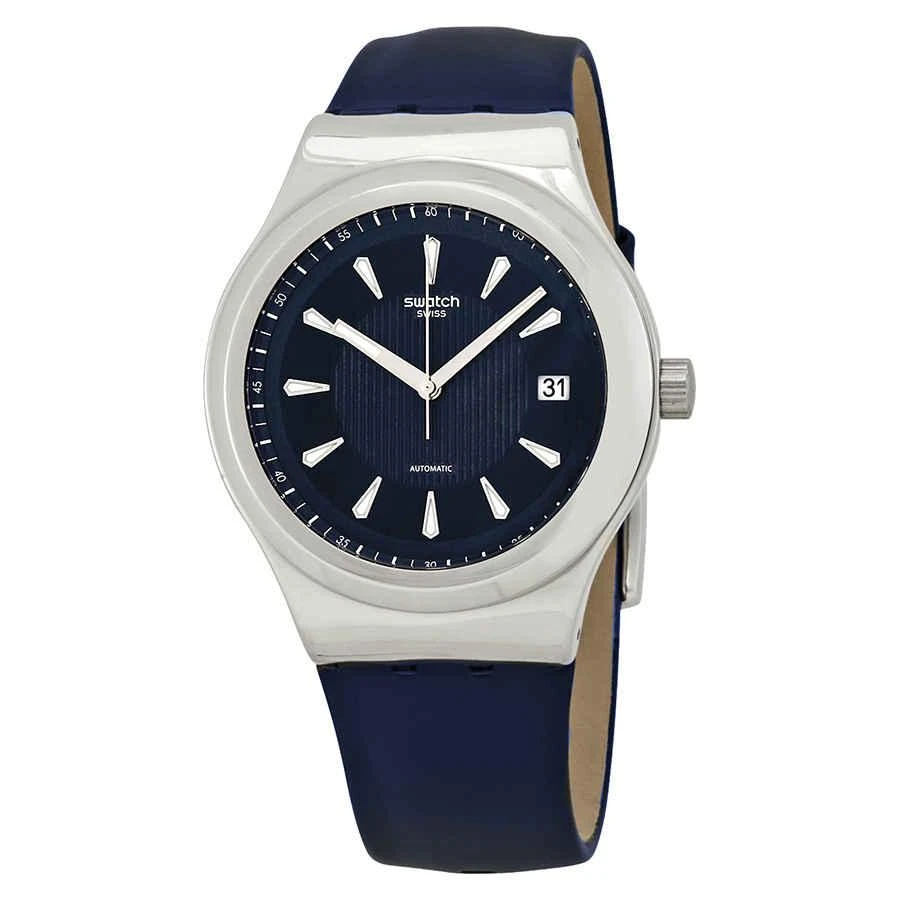 Swatch Sistem Lake Automatic Navy Blue Dial Men's Watch YIS420 1