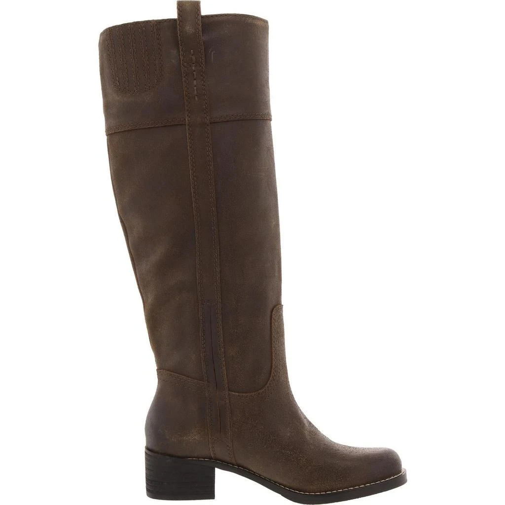 Lucky Brand LK-HYBISCUS Womens Solid Leather Knee-High Boots 2