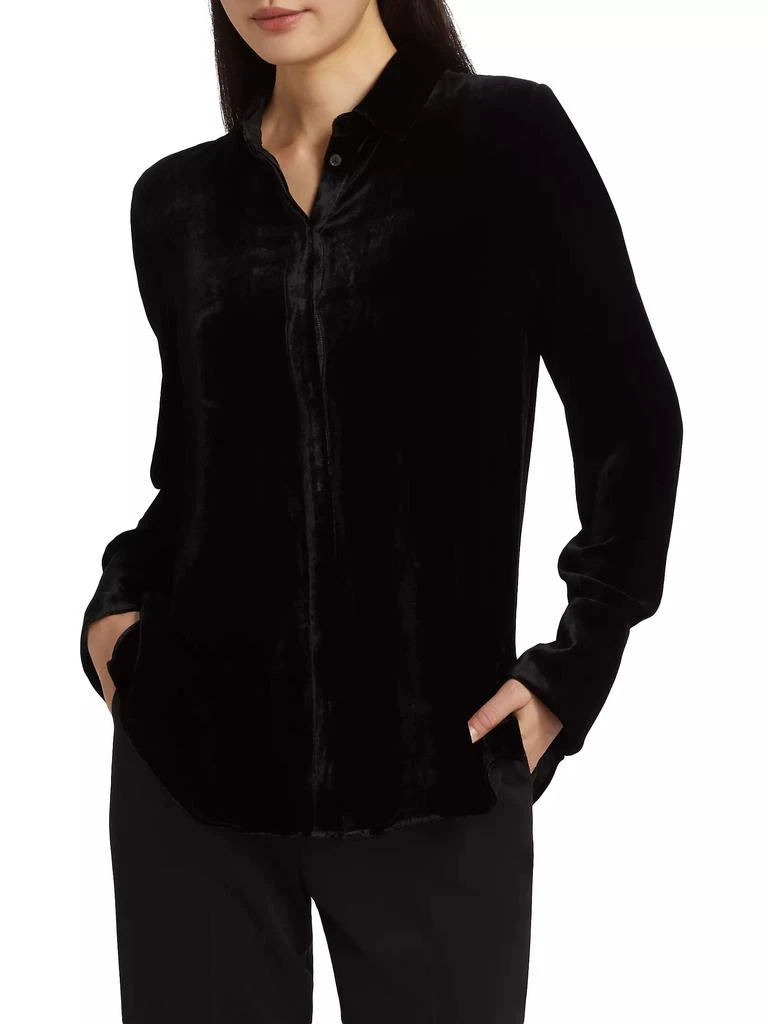 Kobi Halperin Pandy Velvet Blouse 3