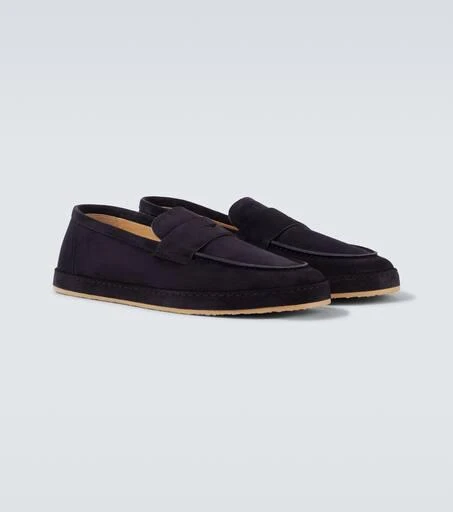 Brunello Cucinelli Suede penny loafers 5