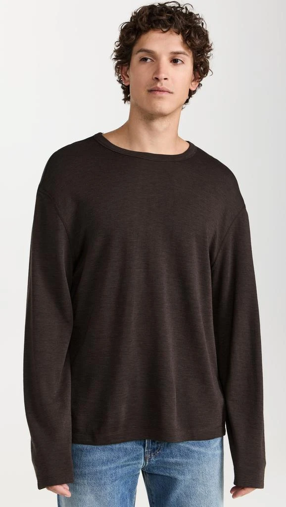 Officine Générale Benny Double Face Felted Wool Tee 6