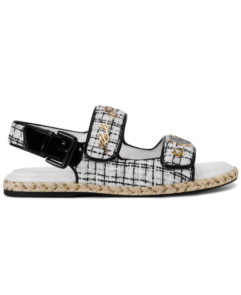 Karl Lagerfeld Paris CHARLAY ANKLE STRAP ESPADRILLE