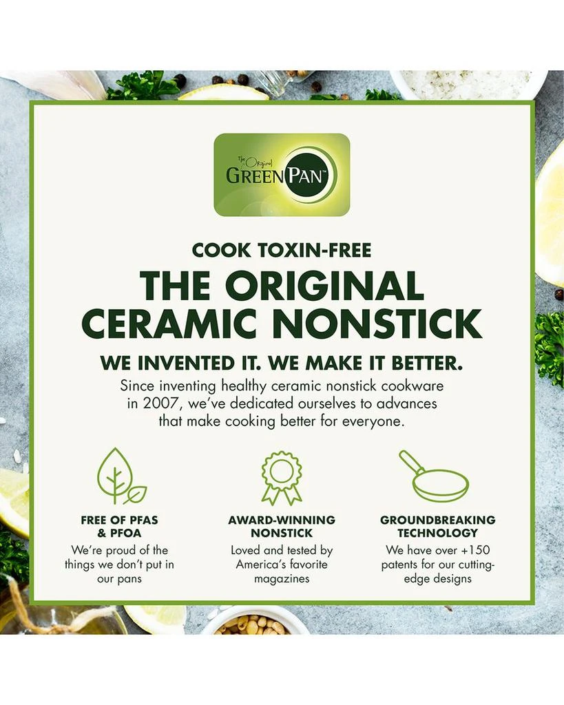Greenpan GreenPan Rio Nonstick 16Pc Cookware Set 4
