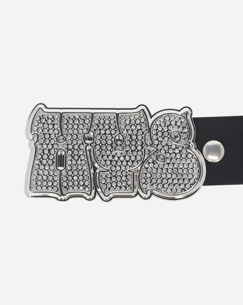 Hysteric Glamour Hypnotized Logo Ring Leather Belt Black 5