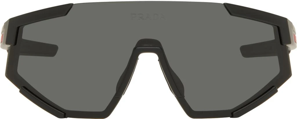 Prada Black 'Prada' Linea Rossa Impavid Sunglasses 1