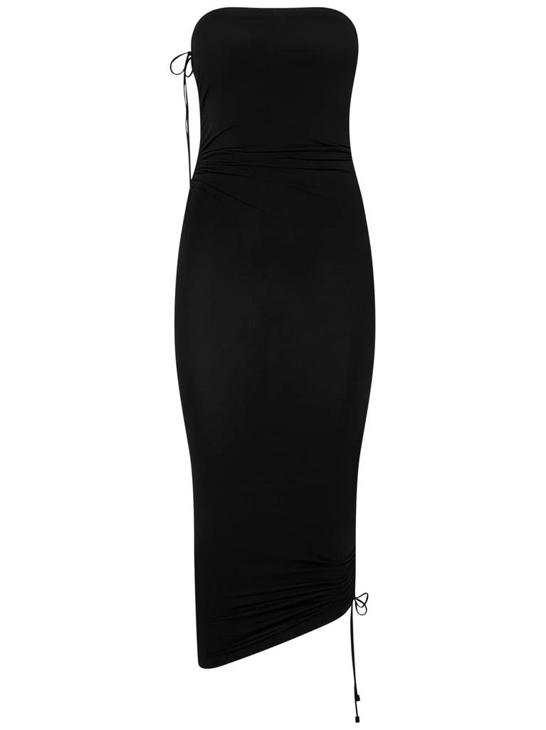 Wolford Fatal Strapless Ruched Mini Dress 1