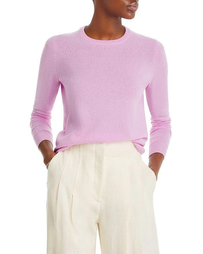 C by Bloomingdale's Cashmere C by Bloomingdale's Crewneck Cashmere Sweater - Exclusive 1