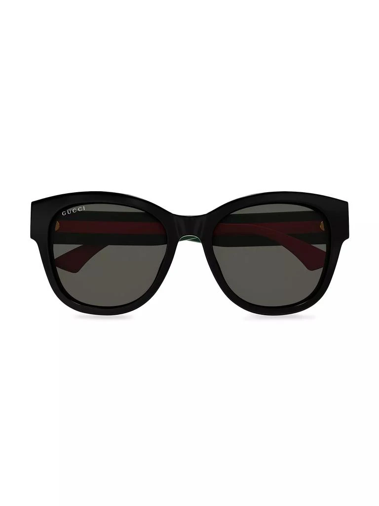 Gucci New Pop Web 56MM Butterfly Sunglasses 2