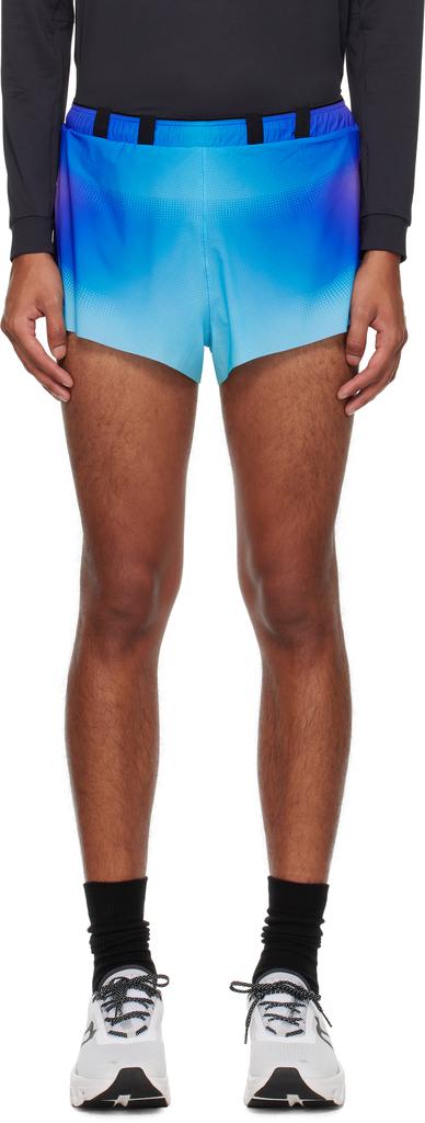 Soar Running Blue Marathon Shorts