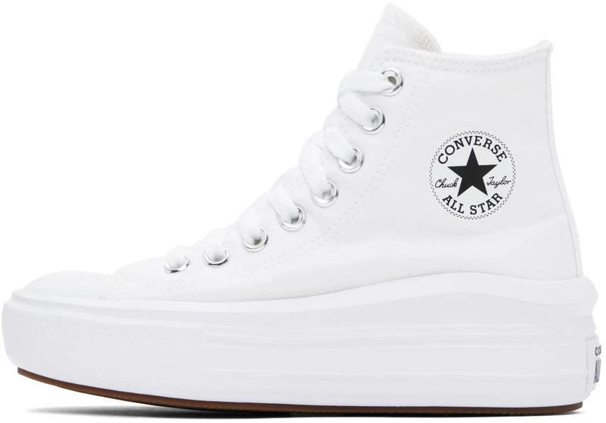 Converse White Chuck Taylor All Star Move High Top Sneakers 3