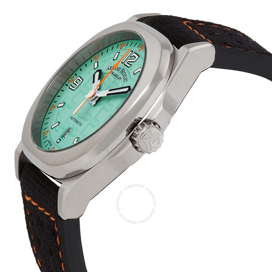 Armand Nicolet JH9 Automatic Aqua Blue Dial Men's Watch A660HAA-ZO-P0668NO8