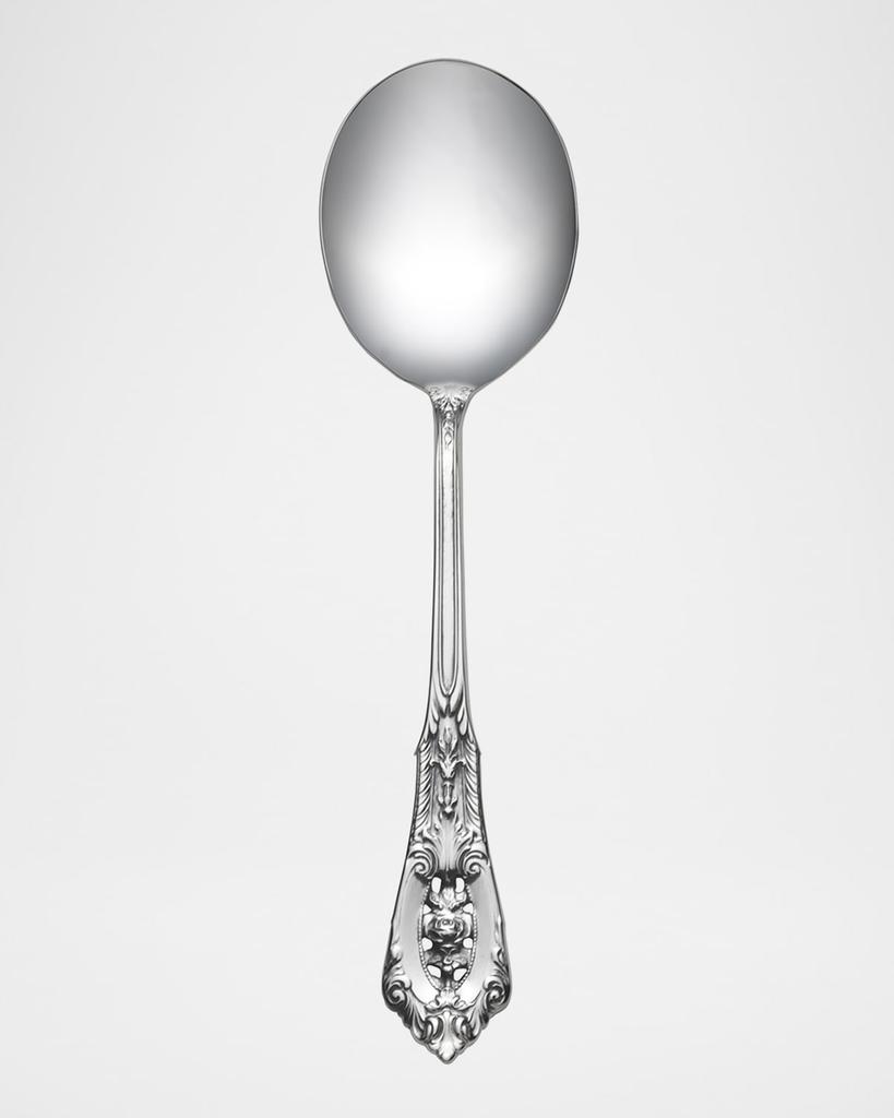 Wallace Silversmiths Rose Point Cream Soup Spoon