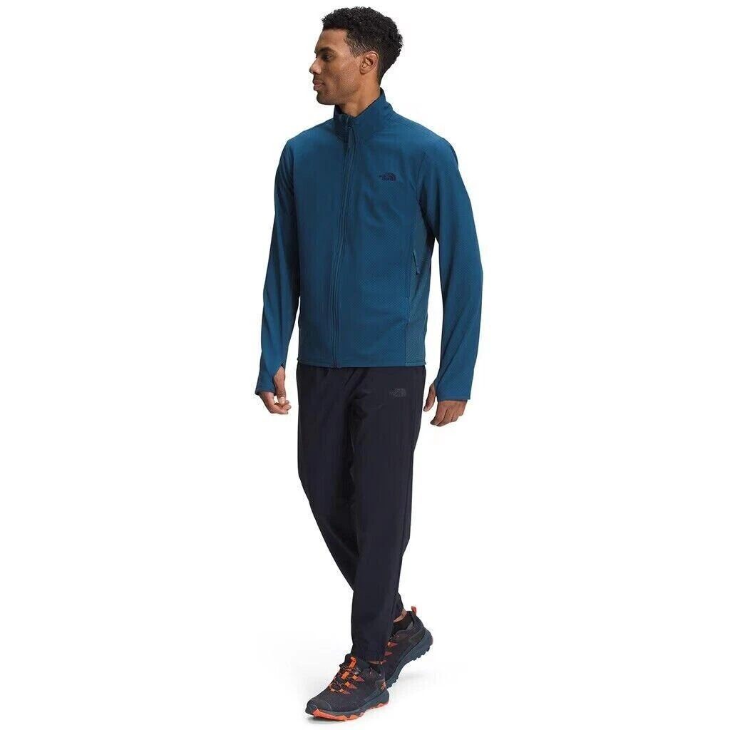 The North Face NF0A5GANBH7 Jacket Mens Size 2XL Blue Long Sleeve Full Zip CLO173 3