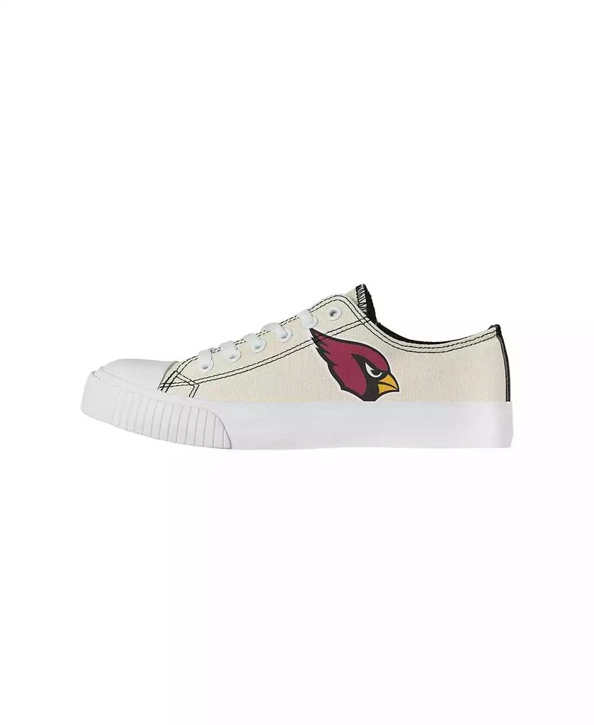 FOCO Women
s Cream Arizona Cardinals Low Top Canvas Shoes