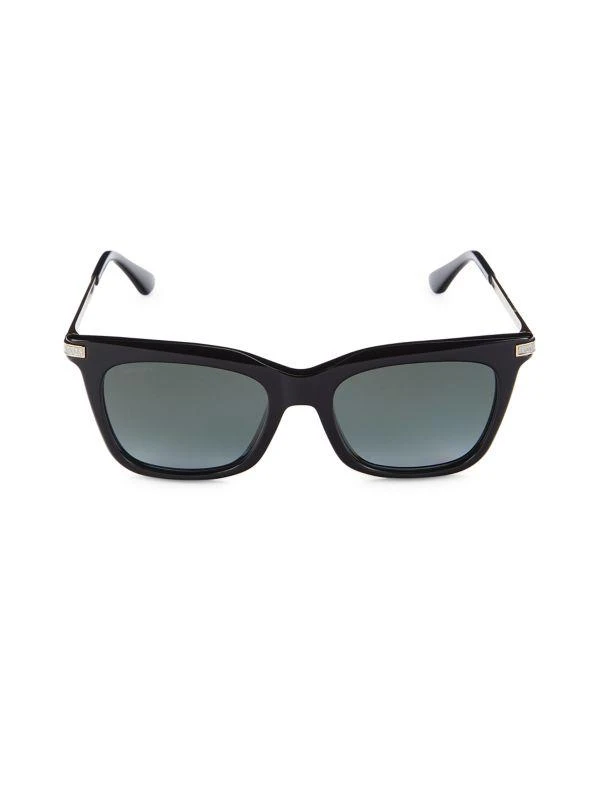 Jimmy Choo Olye 52MM Rectangle Sunglasses 1