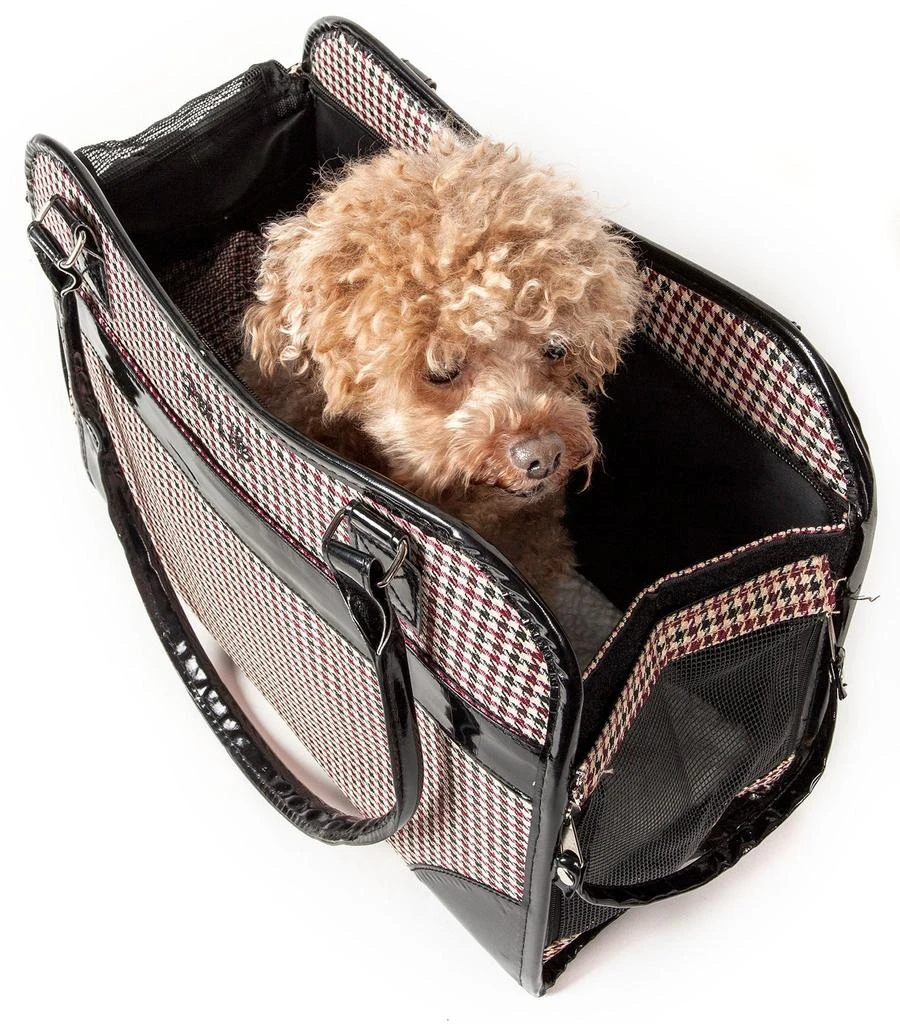 Pet Life Pet Life  Exquisite Airline Approved Designer Travel Pet Dog Handbag Carrier 3