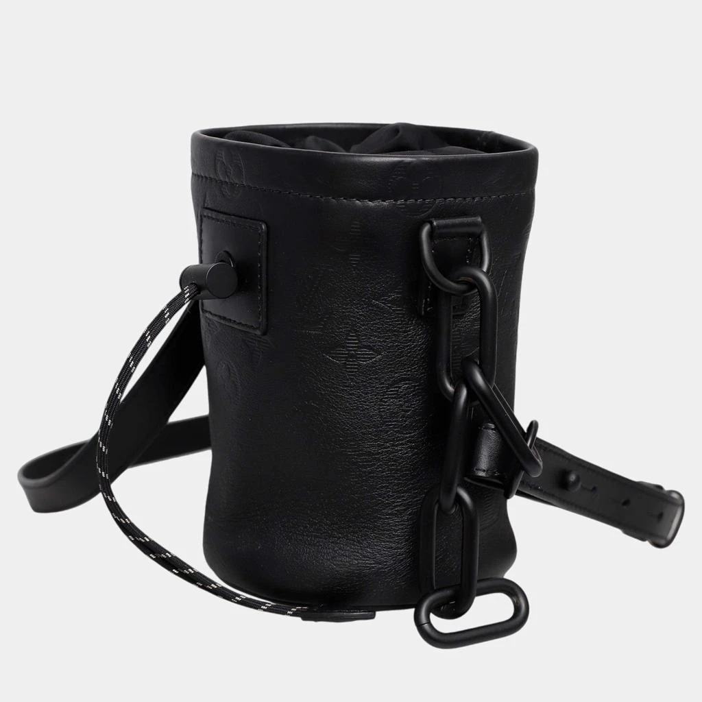 Louis Vuitton Louis Vuitton Black Monogram Leather Nano Chalk Bag 2